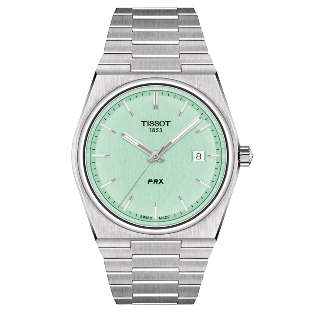 Tissot PRX Quartzo verde claro 40mm