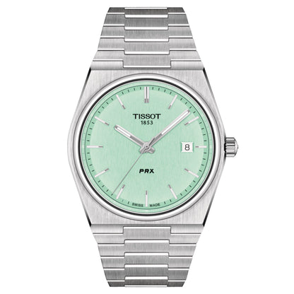 Tissot PRX Quartzo verde claro 40mm
