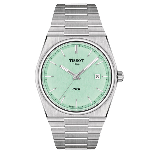Tissot PRX Quartzo verde claro 40mm